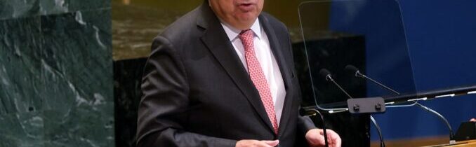 Proč generální tajemník OSN vyzývá ke zničení Izraele? – Konzervativní noviny