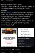 Rusko v žaludku a levný boršč v nákupním košíku vadí libtardům » Politikařina