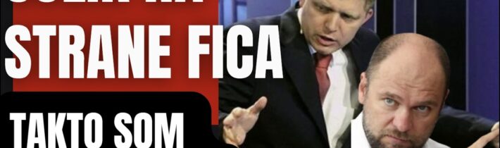 Ja som zachránil Fica. Sulík na strane Roberta Fica. Ani nechápal ako ho zachránil