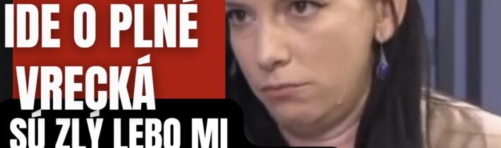 Nvotová z Demokratov v panike. Ide jej o peniaze zo štátneho rozpočtu vo svojom vrecku