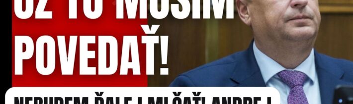 Už to musím povedať! Andrej Danko oznámil nečakanú správu #politika #slovensko #fico #smersd #česko