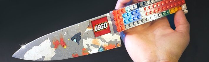 VYROBILI JSME NŮŽ Z LEGA!