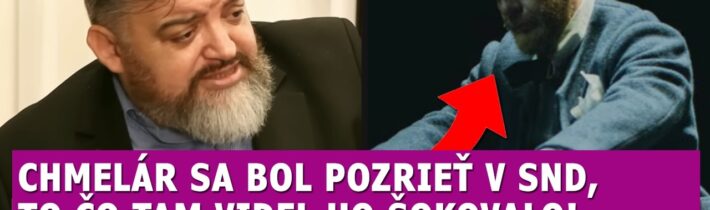 Chmelár sa bol pozrieť v divadle, to čo tam videl ho ŠOKOVALO