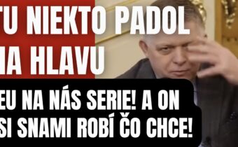 SERÚ NA NAS! Hlavne že sa on má dobre. Toto je choré, tu niekto padol na hlavu