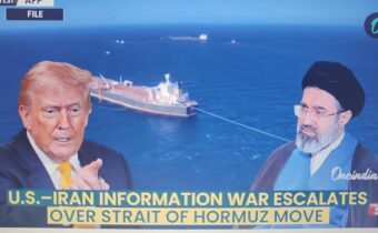 Írán ZESMĚŠŇUJE americkou blokádu Hormuzského průlivu; říká, že Donald Trump tu blokádu asi těžko…