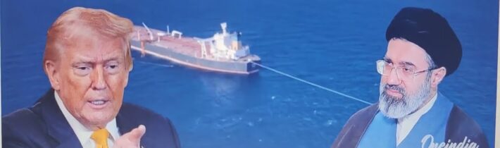 Írán ZESMĚŠŇUJE americkou blokádu Hormuzského průlivu; říká, že Donald Trump tu blokádu asi těžko…