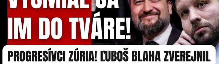 Progresívci zúria! Blaha zverejnil VIDEO, ktoré Šimečka nepredýcha #politika #slovensko #fico #smer