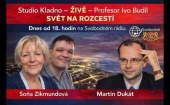 18:00 – Studio Kladno – ŽIVĚ – Profesor Ivo Budil – Svět na rozcestí