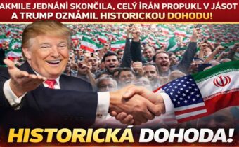 Jakmile Jednání Skončila, Celý Írán Propukl V Jásot A Trump Oznámil Historickou Dohodu.