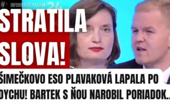 Šimečkovo ESO Plaváková lapala po dychu! Bartek vytiahol tvrdý kaliber #politika #slovensko #fico