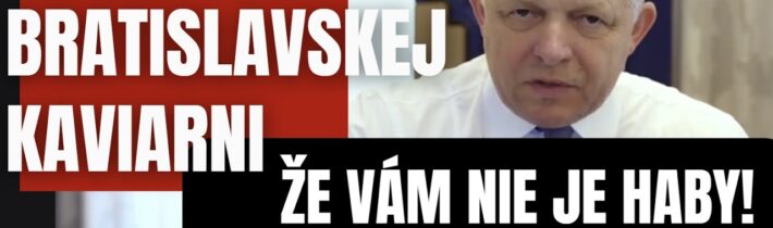 Fico žne úspech ako HROM,, vo svete! No doma ho za to lynčujú kaviarenský povľači a červené denníky