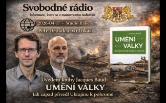 2026-04-17 – Studio Itálie –  Petr Drulák a Ivo Lukáš: Uvedení knihy Jacques Baud: Umění války…