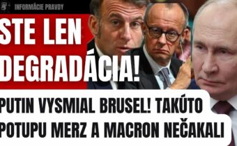 Putin vysmial Brusel! Takúto potupu Merz a Macron nečakali #politika #slovensko #fico #smersd