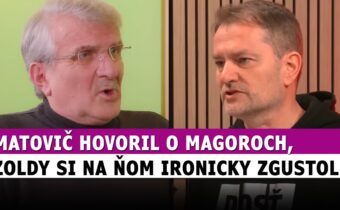 Matovič hovoril o magoroch, Zoldy si na ňom ironicky zgustol