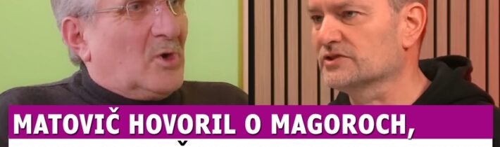 Matovič hovoril o magoroch, Zoldy si na ňom ironicky zgustol