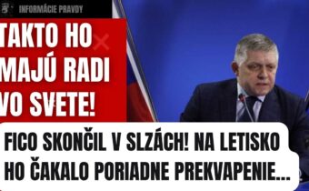 Fico skončil v slzách! Na letisku ho čakalo poriadné prekvapenie #politika #slovensko #fico #smersd