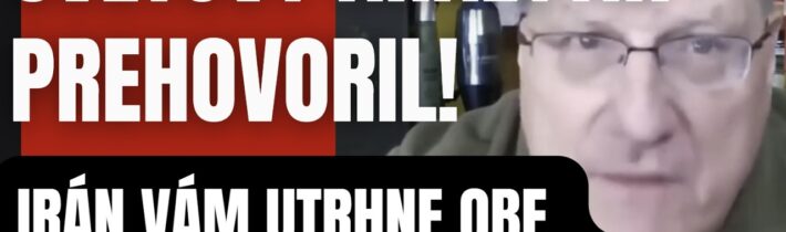 Média mlčia on prehovoril! Analytik svetového formátu. Irán s vami skoncuje a ani si toho nevšimnete