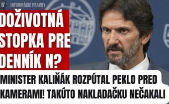 Doživotná STOPKA pre Denník N? Kaliňák rozpútal PEKLO pre kamerami #politika #slovensko #fico #smer