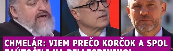 Chmelár: Viem prečo Korčok a spol zaútočili na Pellegriniho