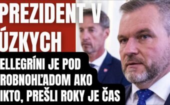 Prezident v úzkych. Je pod drobnohľadom ako nikto pred ním. Prešli 2 roky je čas!!