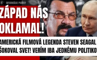 Západ nás oklámal! Americká legenda Steven Seagal šokoval svet #politika #slovensko #fico #smersd
