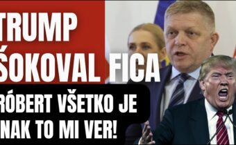 Náhla zmena! Trump šokoval Fica, Róber všetko je inak to mi ver priateľu..