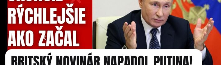 Tvrdý úder: Britský novinár chcel poučovať Putina! Potom prišlo to, čo nečakal #politika #slovensko