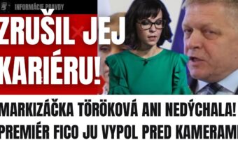 Töröková chcela poučovať! Fico urobil to, čo Markizáčka nečakala #politika #slovensko #fico #smersd