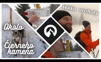 Čierny kameň (1479m) vo Veľkej Fatre – druhá časť okruhu okolo Čierneho kameňa.