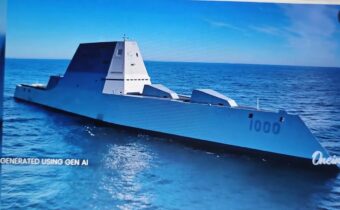 AKTUÁLNĚ: torpédoborec USA je V PLAMENECH: masívní požár vypukl na Trumpově lodí za 22 miliard USD..