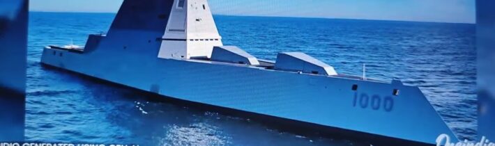 AKTUÁLNĚ: torpédoborec USA je V PLAMENECH: masívní požár vypukl na Trumpově lodí za 22 miliard USD..