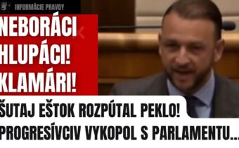 Náhly skrat: Šutaj Eštok rozpútal PEKLO! Progresívcov vykopol s parlamentu #politika #slovensko