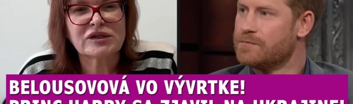 Belousovová vo vývrtke: Princ Harry sa zjavil v Kyjeve, neuveríte načo sa tam dotrepal