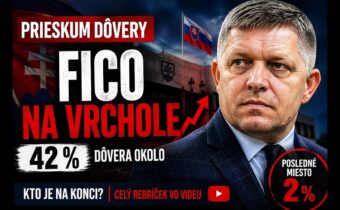 PRIESKUM DÔVERY: Fico vedie, opozícia stráca | Aktuálne čísla