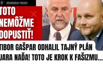 Toto nemôžme dopustiť: Tibor Gašpar odhalil tajný plán Naďa #politika #slovensko #fico #smersd #sns