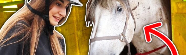 UČÍM SE JEZDIT NA KONI!😯