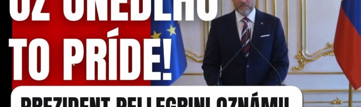Prezident Pellegrini oznámil veľký deň pre Slovensko! Už onedlho to príde #politika #slovensko #fico