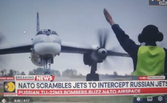 Rusko nasazuje strategické jaderné bombardéry poblíž hranic aliance NATO bad Baltským mořem…