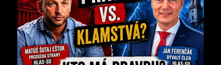 Pravda alebo klamstvá? Spor Hlasu s Ferenčákom sa vyostruje