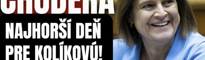 CHUDERA! Najhorší deň pre Kolíkovú! Čo sa stalo??