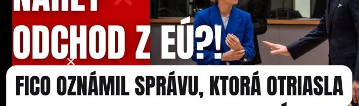 Historický rozchod?! Fico oznámil správu, ktorá otriasla Bruselom #politika #slovensko #fico #smersd