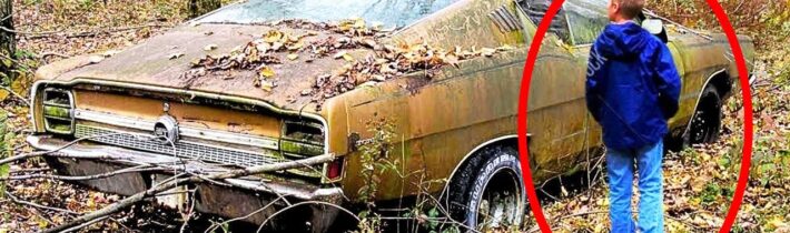 Chlapec našel staré opuštěné auto v lese. To, co našel uvnitř, šokovalo celý svět…