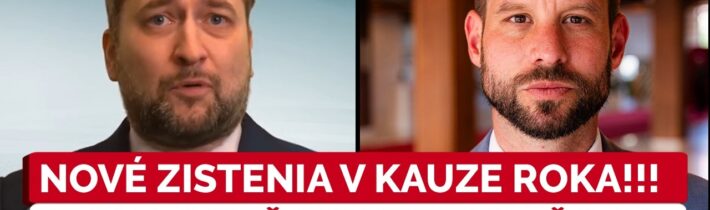 Blaha s hrôzou reaguje na nové zistenia v kauze roka. Ako TOTO vysvetlí Michal Šimečka?