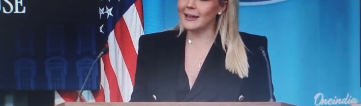 KDO TO ŘÍKÁ? Karolína Leavitt ZAÚTOČILA na Jimmyho Kimmela kvůli DRSNÉ poznámce o Melanii Trumpové..