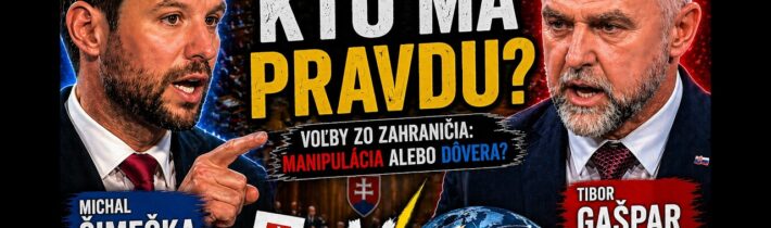 Voľby zo zahraničia: Manipulácia alebo dôvera? Gašpar vs. Šimečka
