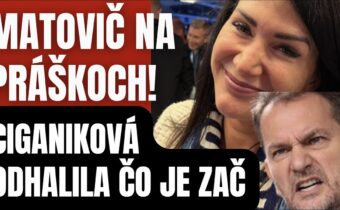 Matovič na práškoch! Cigánikova odhalila, čo je zač. Ukázala svetu jeho praktiky
