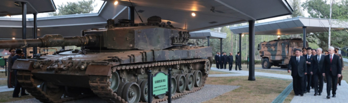 Šokující expozice v Pchjongjangu: Severní Korea ukázala ukořistěné tanky z Ukrajiny