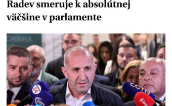 Koalícia Progresívne Bulharsko (PB) bývalého prezidenta Rumena Radeva zvíťazila … @Jajka Správy post 2026-04-20 07:59:57