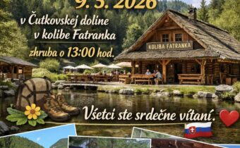 OZNAM PRE VÁS Stretnutie so mnou sa uskutoční 9. 5. 2026 v Čutkovskej doline v k… @Jajka Správy post 2026-04-24 13:08:07