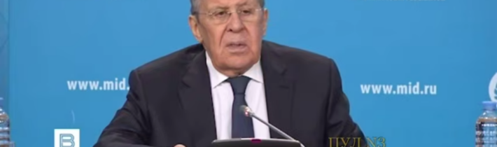 Sergej Lavrov o vojne Západu proti Rusku